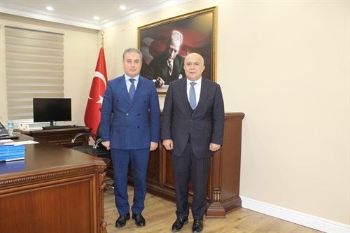 Mersin İl Emniyet Müdürü Mehmet ASLAN Kaymakam BOZDEMİR’E Ziyarette Bulundu.