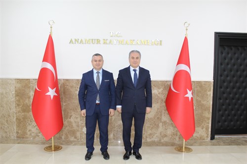 Mersin Aile Ve Sosyal Hizmetler İl Müdürü Naci YILMAZ Kaymakam Bilal BOZDEMİR’e Makamında Ziyarette Bulundu.